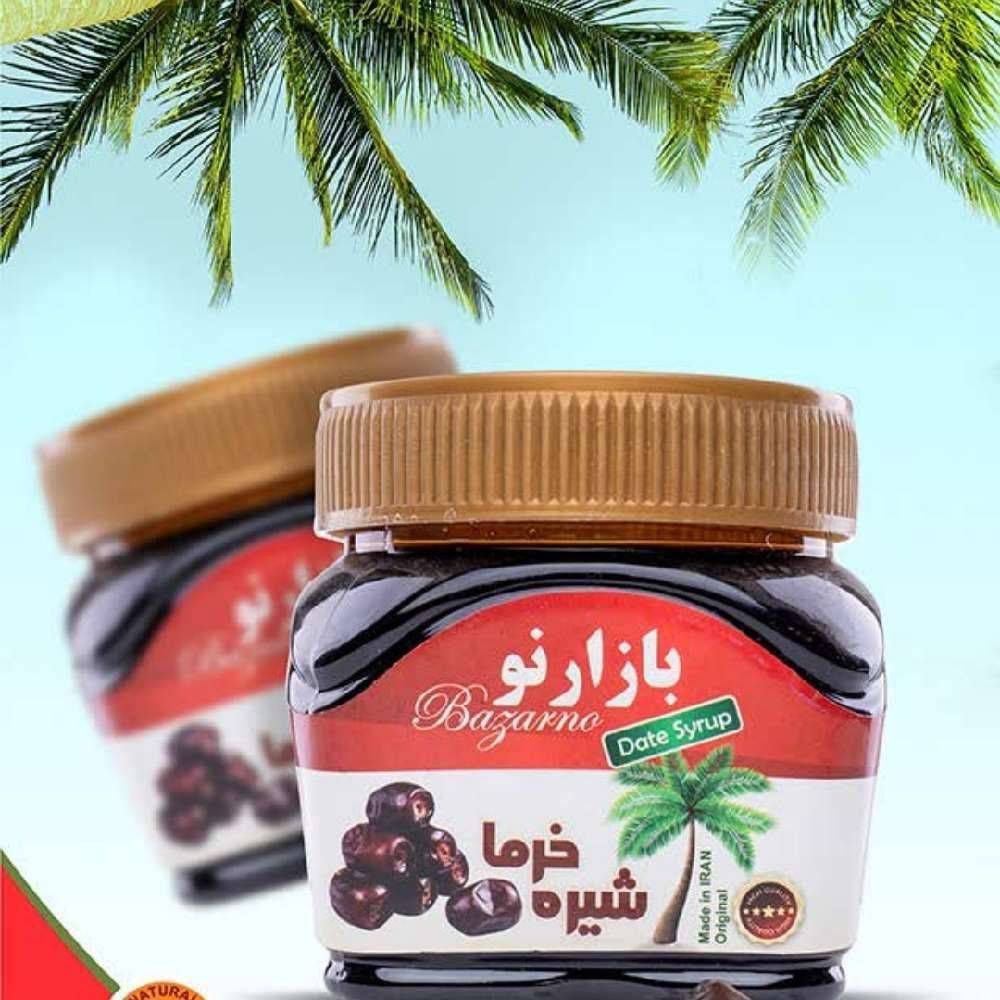 شیره خرما ممتاز اصل ۴۰۰ گرمی بازارنو اردکان
